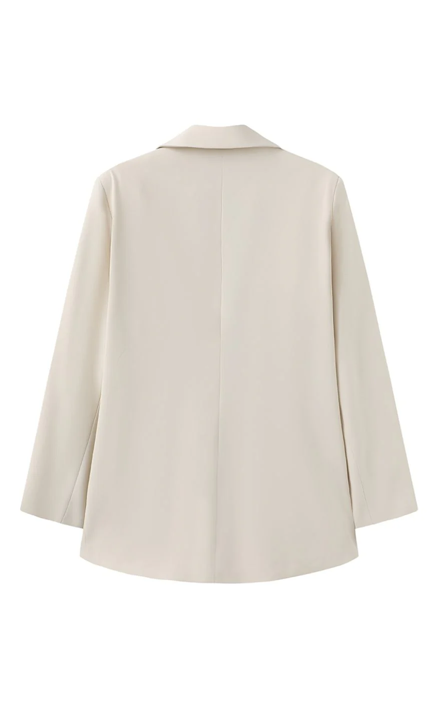 Luxzuz Blazer - Sussan - White Sand - Image 3