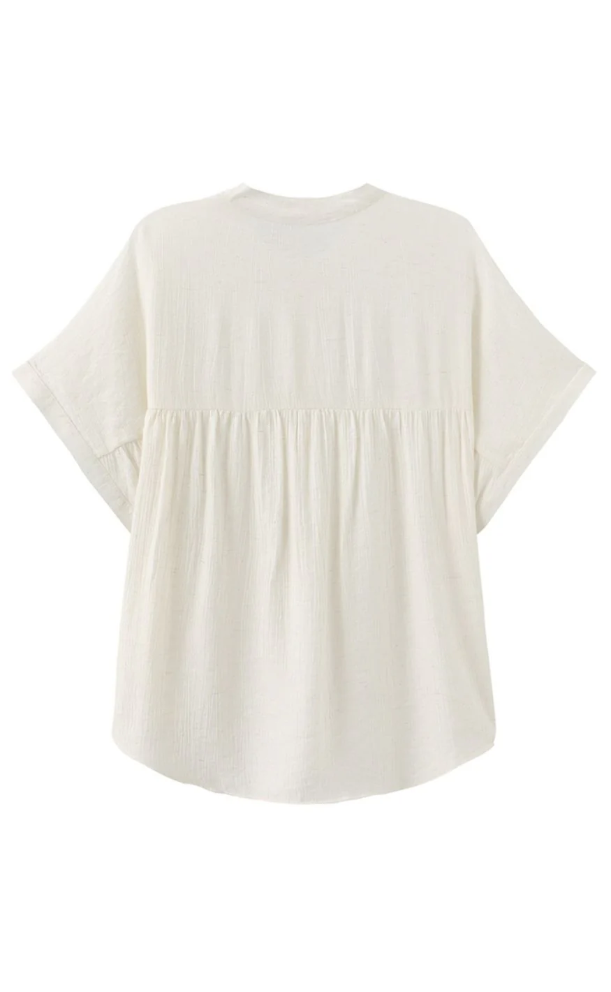 Luxzuz Bluse - Alfrieda - Cream - Image 2