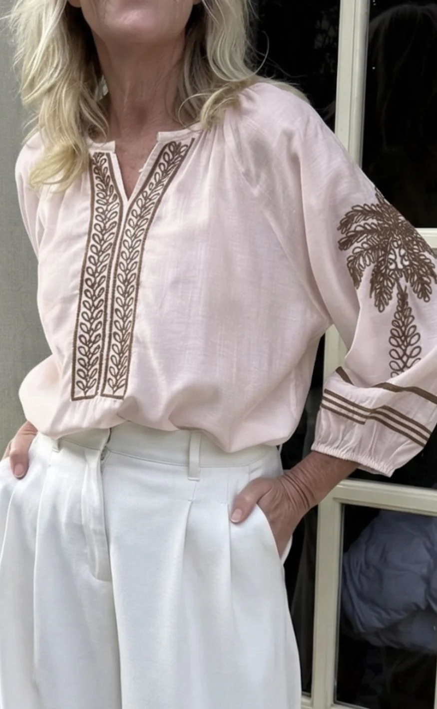 Luxzuz Bluse - Allie - Light Pink - Image 2