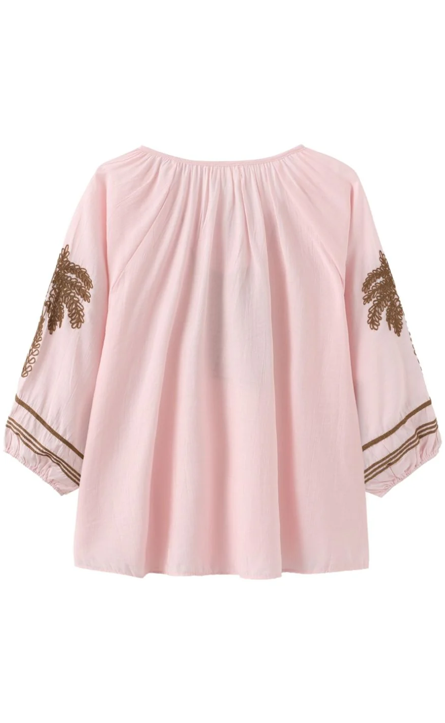 Luxzuz Bluse - Allie - Light Pink - Image 3
