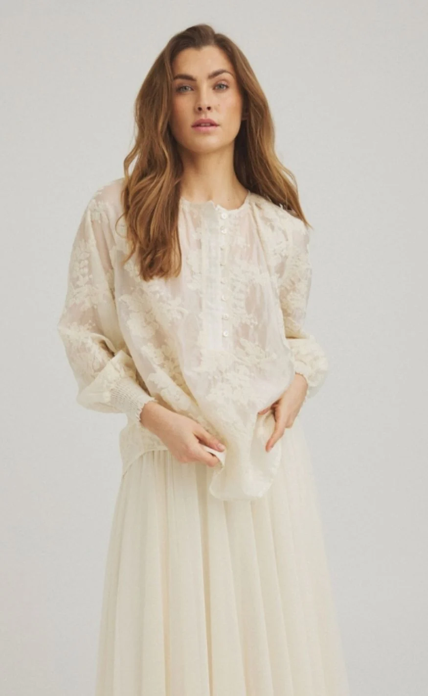 Luxzuz Bluse - Eivoana - Ecru - Image 2