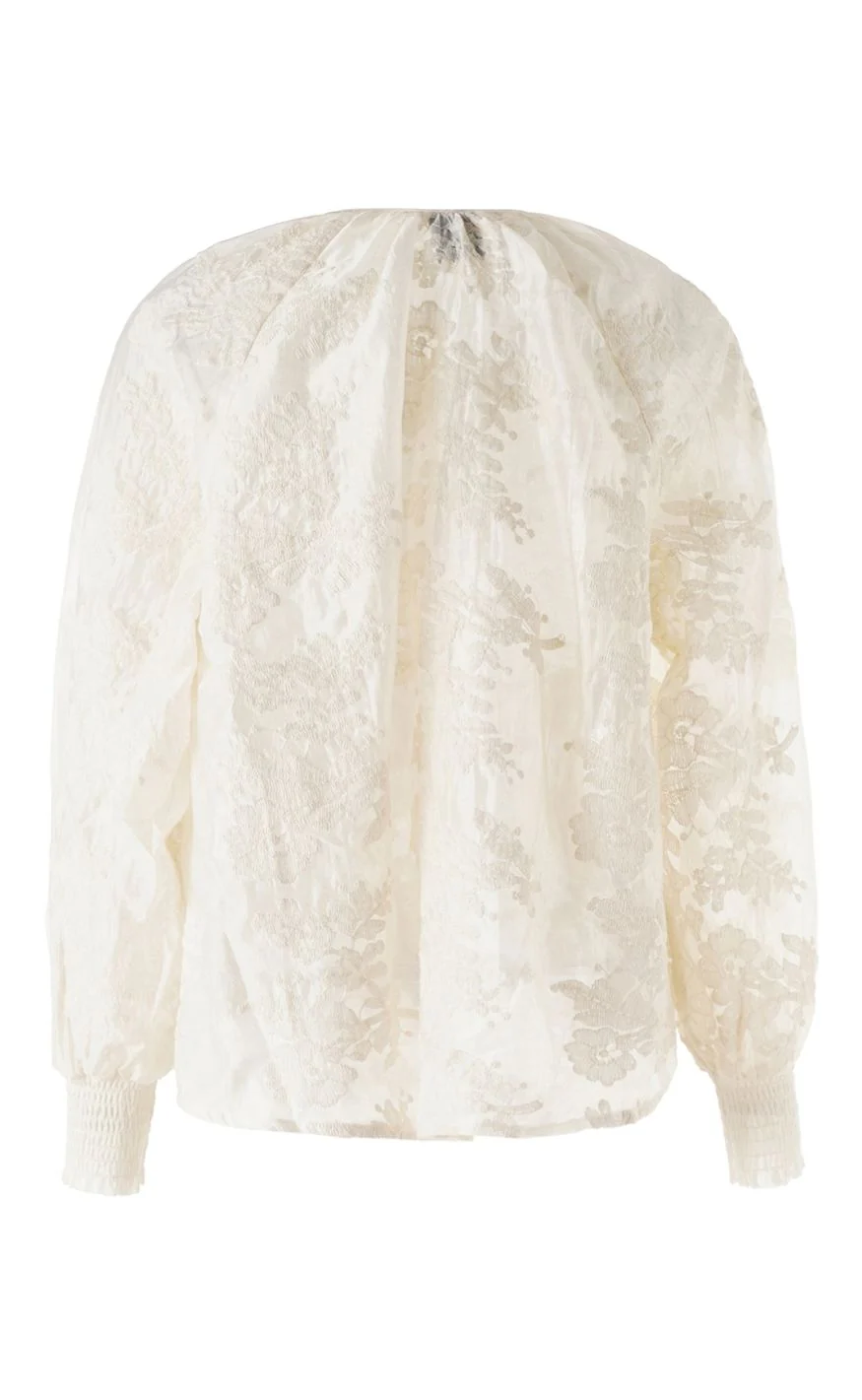 Luxzuz Bluse - Eivoana - Ecru - Image 3