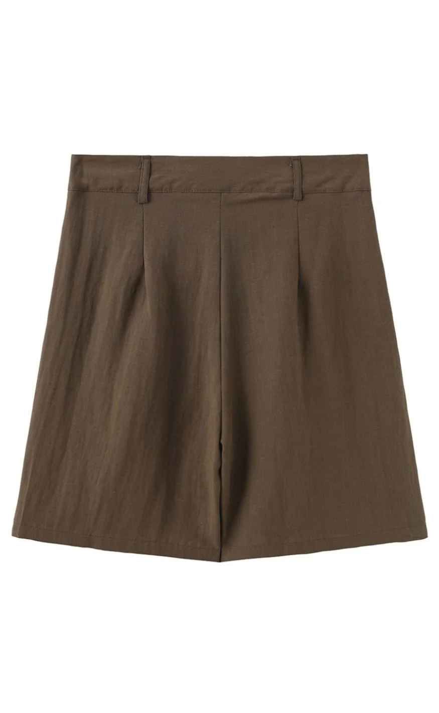 Luxzuz Shorts - Alexandra - Army Green - Image 2