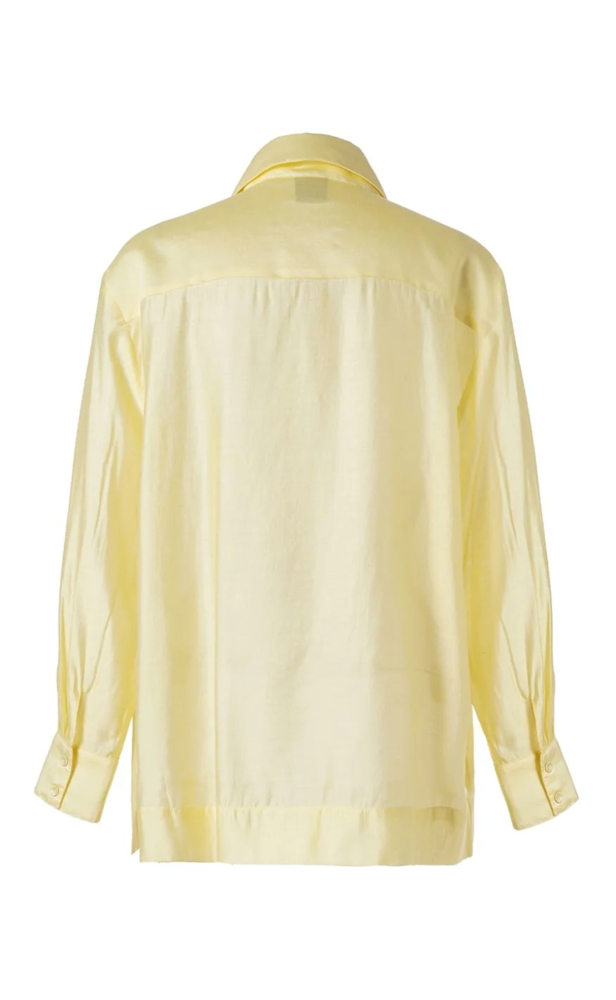 Luxzuz Skjorte - Wing - Pastel Yellow - Image 3