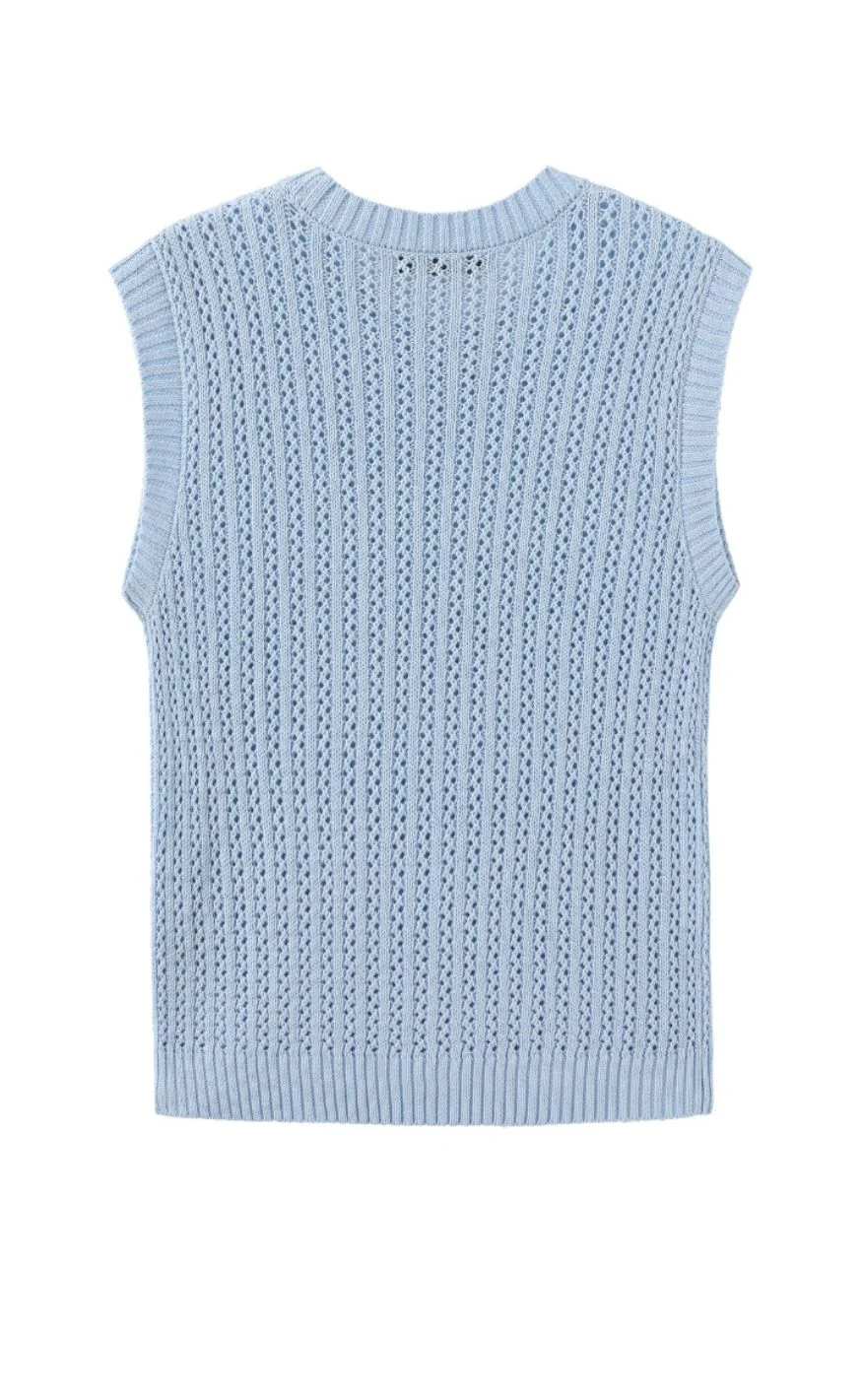 Luxzuz Top - Corinn - Cerulean Blue - Image 2