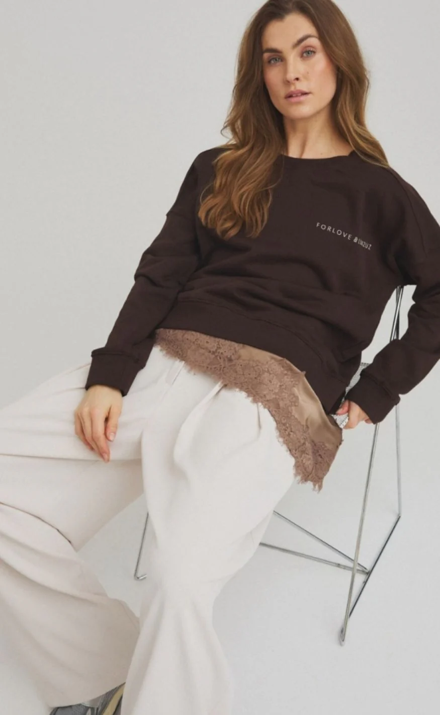 Luxzuz Sweat - Lovelux - Java Brown - Image 3