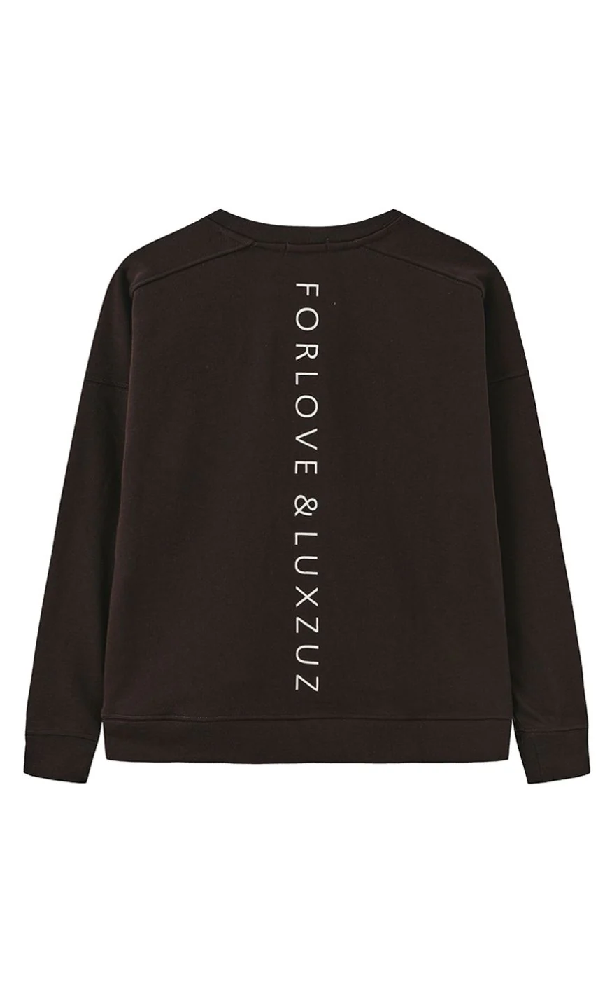 Luxzuz Sweat - Lovelux - Java Brown - Image 4