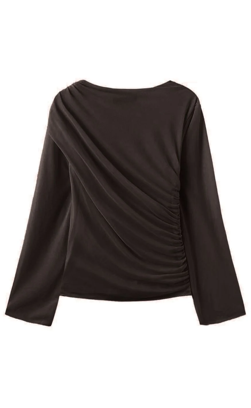 Luxzuz T-shirt - Thora - Choco Lux - Image 2