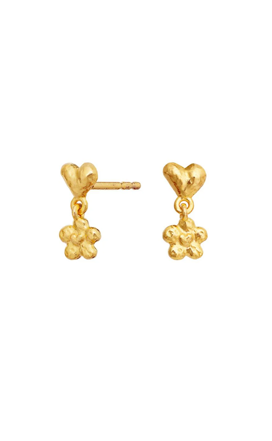 Maanesten Øreringe - Florantina - Gold Colour - Image 3