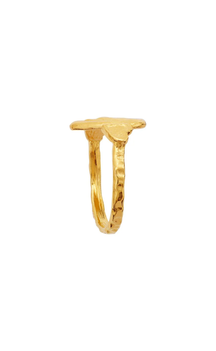 Maanesten Ring - Mabel - Gold Colour - Image 3