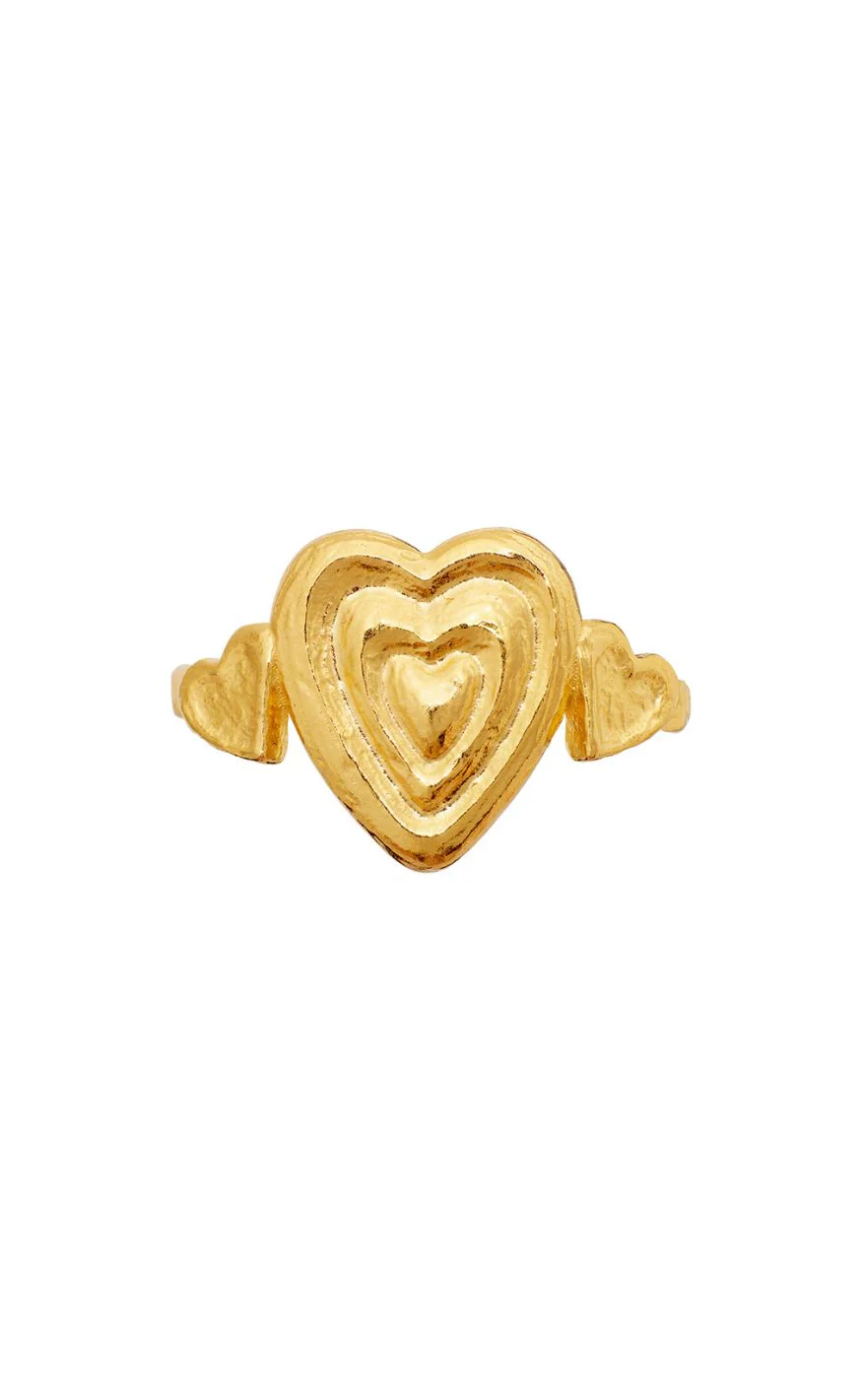 Maanesten Ring - Mabel - Gold Colour - Image 7