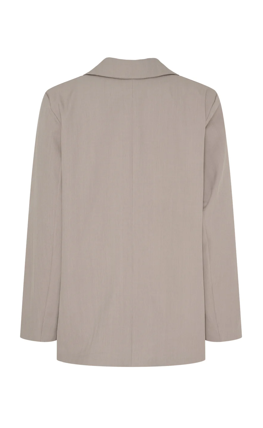 Marta Du Chateau Blazer - Majken - Dark Beige - Image 4