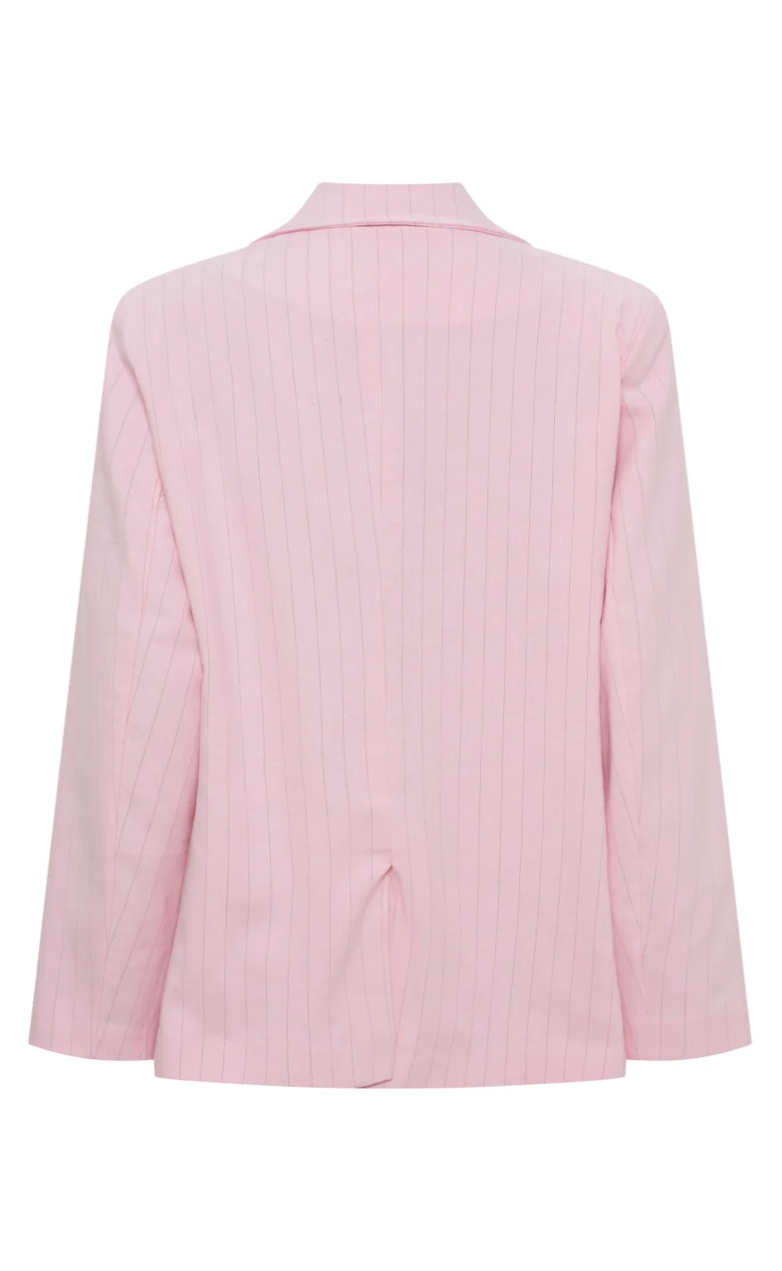 Marta Du Chateau Blazer - Marissa - Pink Stripe - Image 2