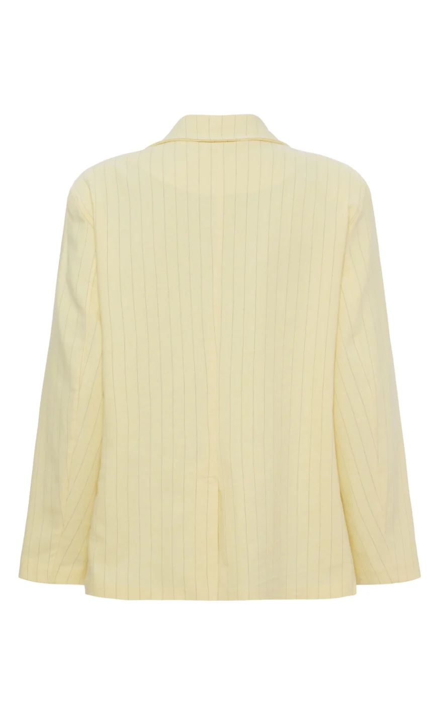 Marta Du Chateau Blazer - Marissa - Yellow Stripe - Image 2