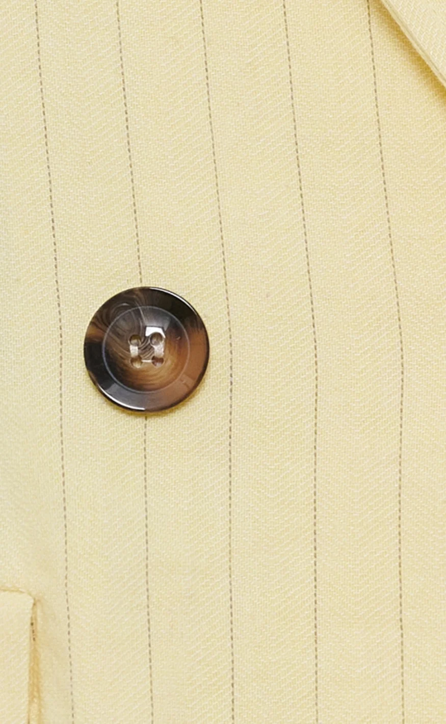 Marta Du Chateau Blazer - Marissa - Yellow Stripe - Image 3
