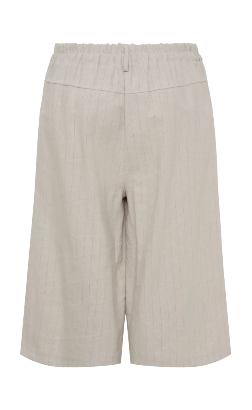 Marta Du Chateau Shorts - Adrielle - Beige Stripe - Image 4