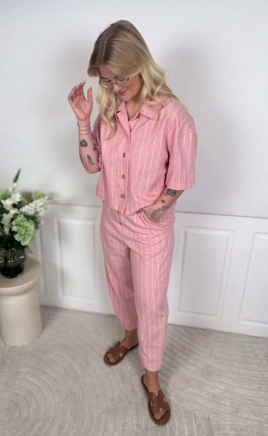 Marta Du Chateau Bukser - Genna - Pink - Image 5