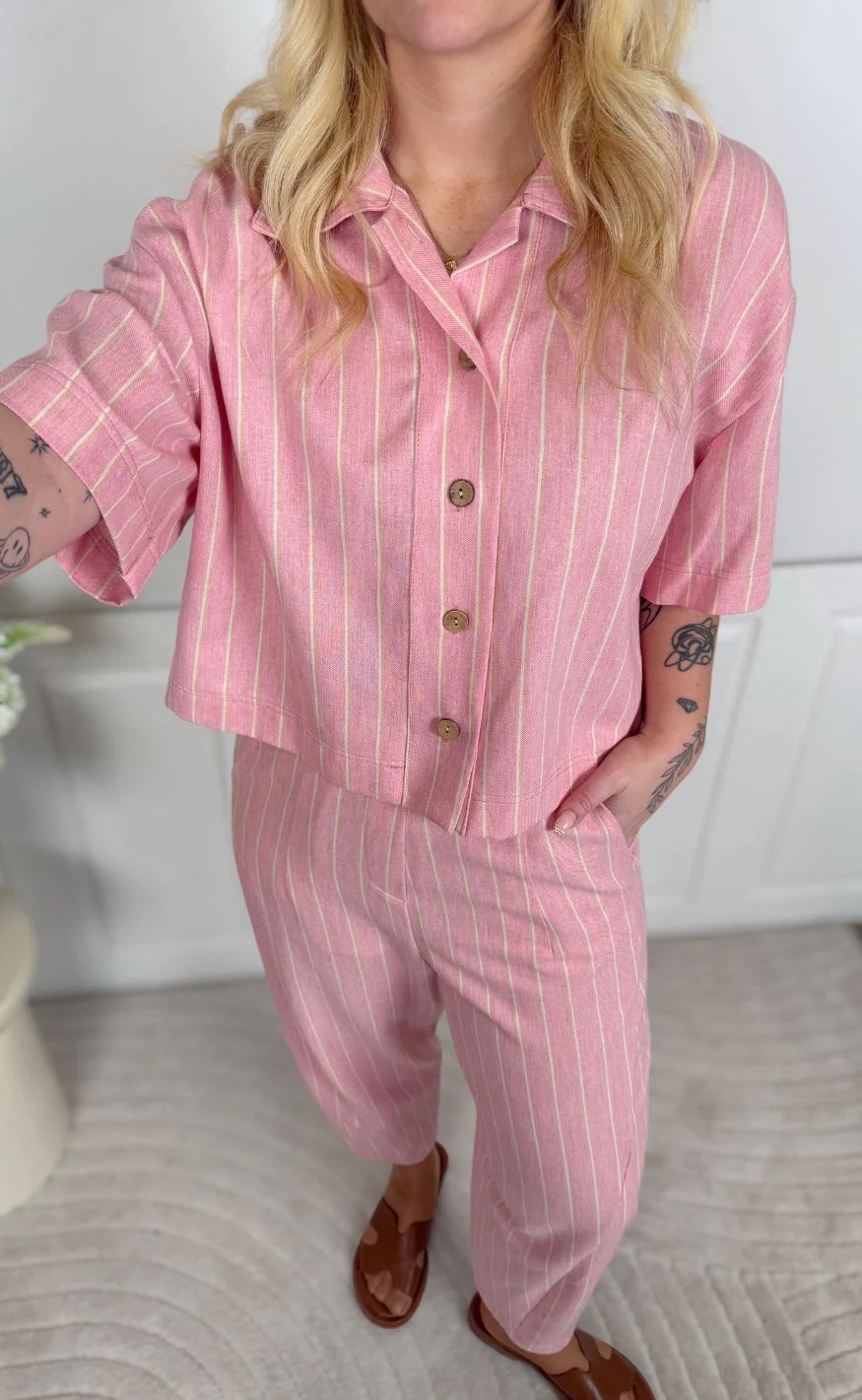 Marta Du Chateau Bukser - Genna - Pink - Image 7