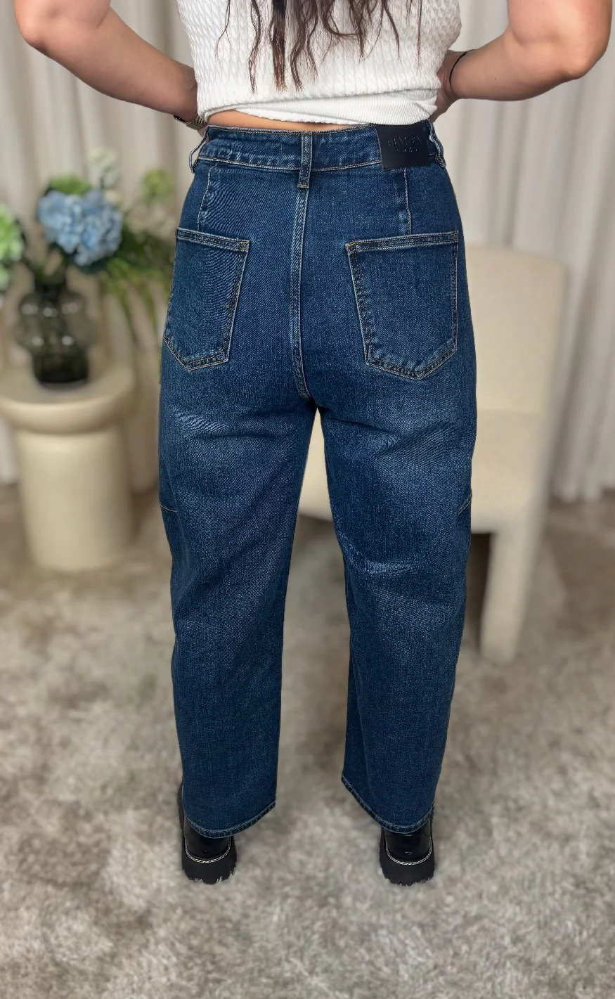 Marta Du Chateau Bukser - Ingeborg - Denim - Image 5