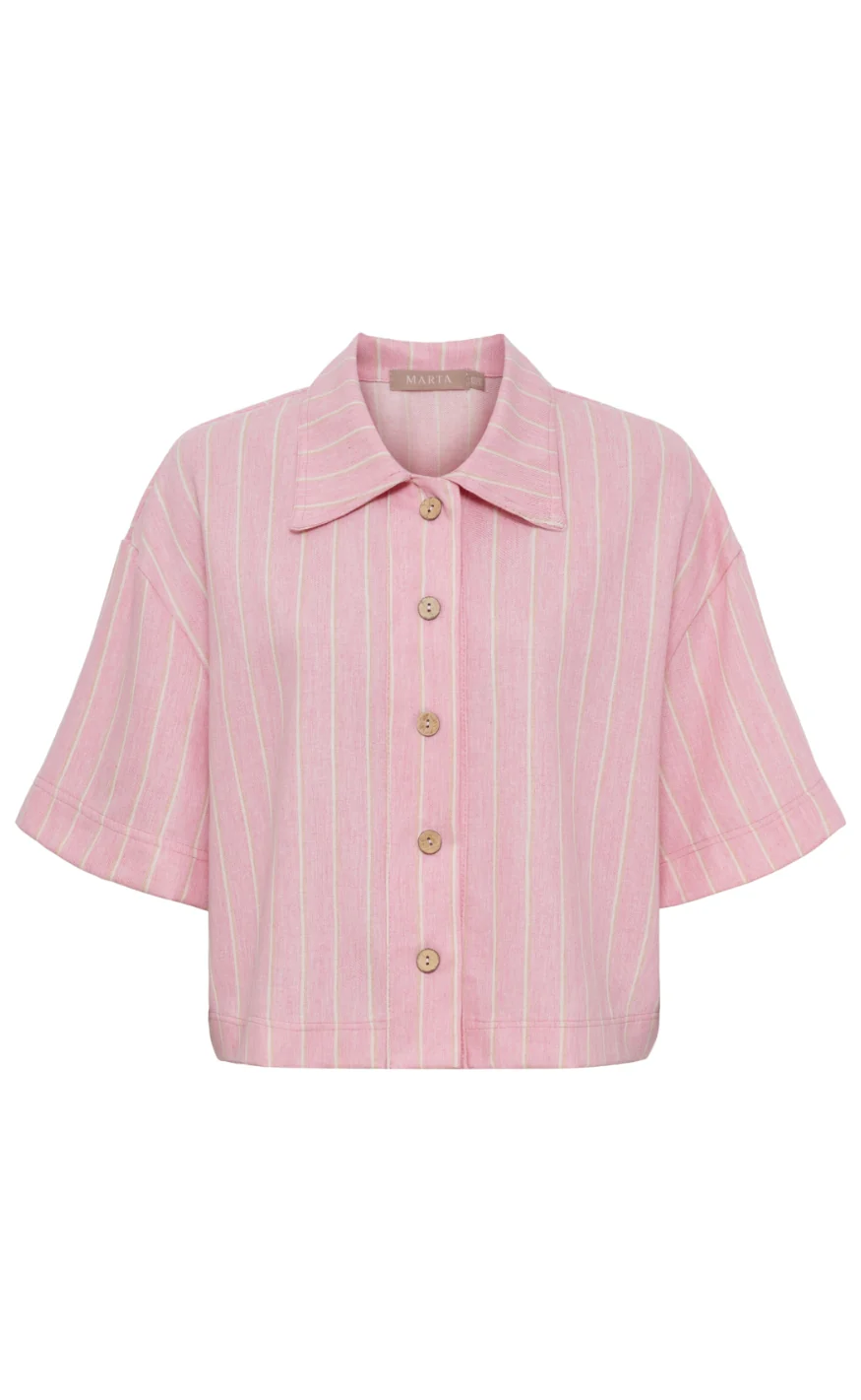 Marta Du Chateau Jakke - Abella - Pink - Image 2