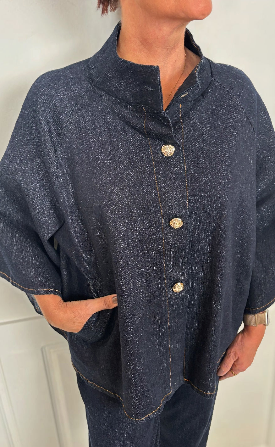 Marta Du Chateau Jakke - Arwen - Dark Blue - Image 6