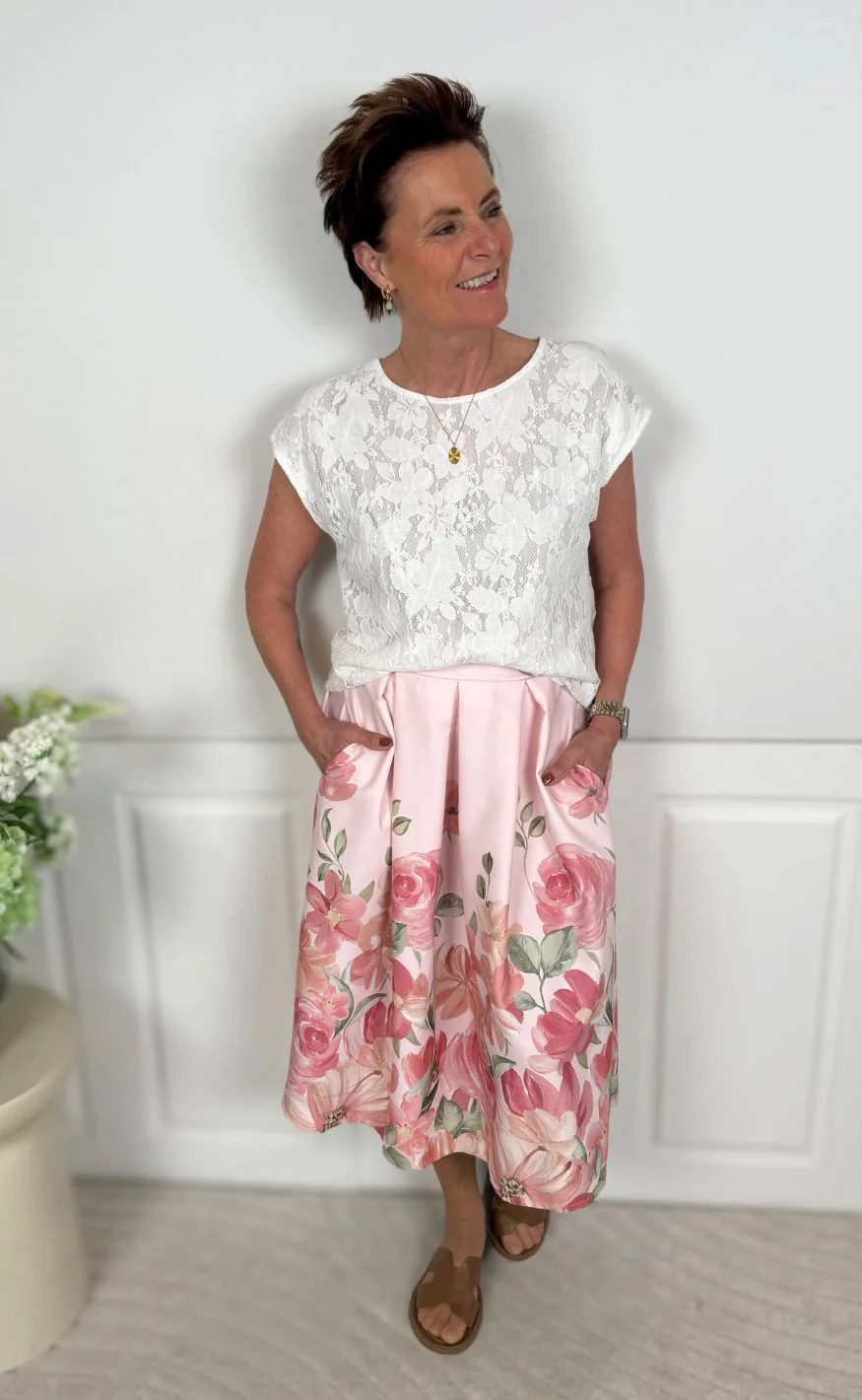 Marta Du Chateau Nederdel -  Daria - Rosa/Pink - Image 3
