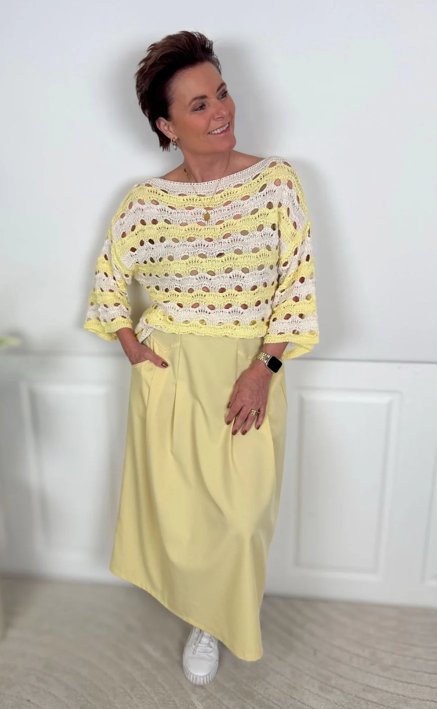 Marta Du Chateau Nederdel - Davina - Yellow - Image 2