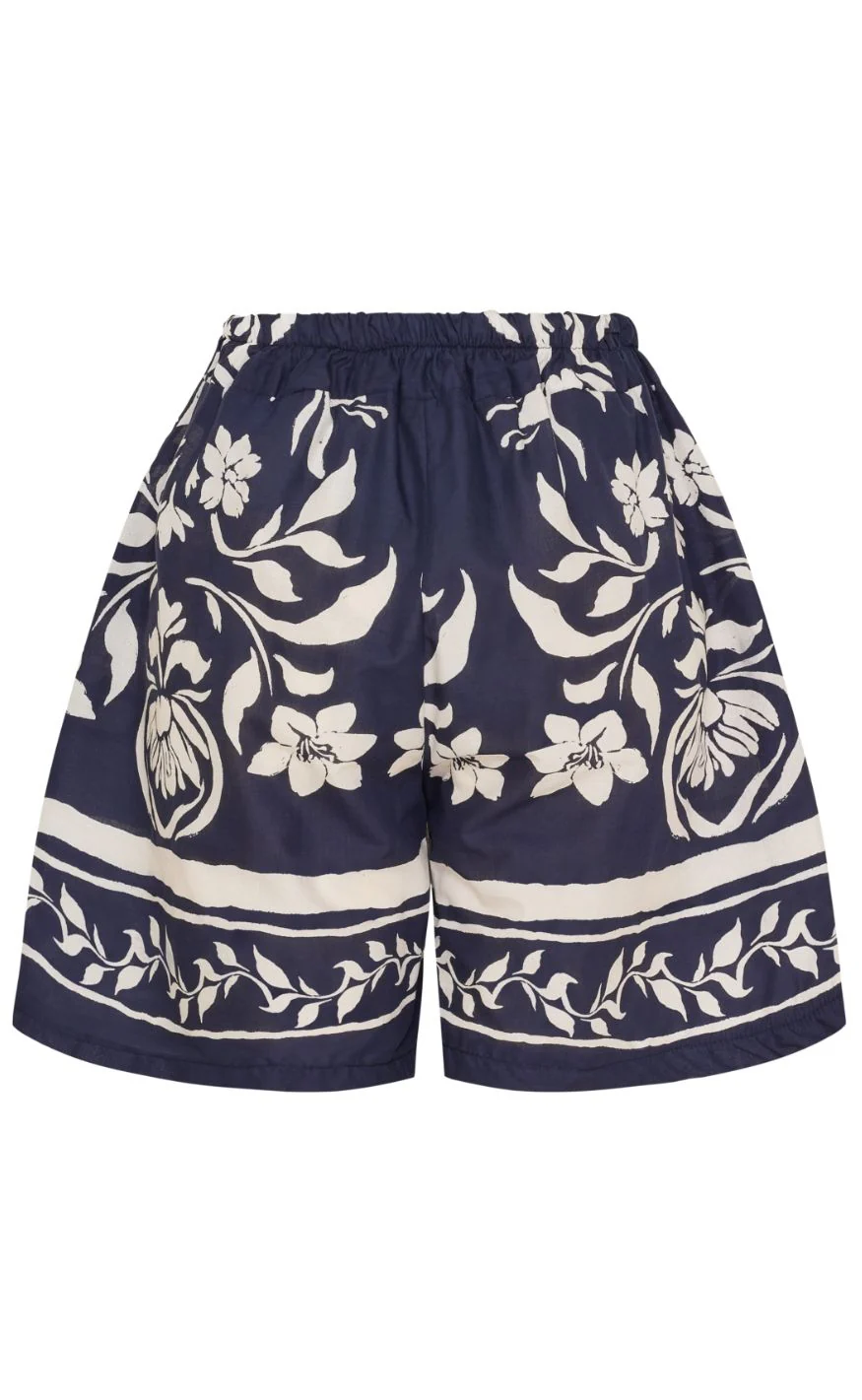 Marta Du Chateau Shorts - Siena - Bianco/BlueGN4133 - Image 2