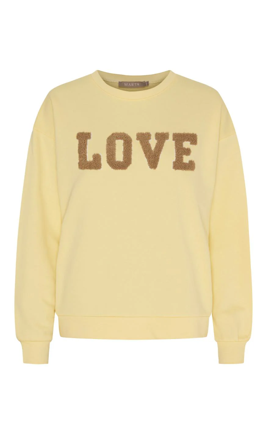 Marta Du Chateau Sweatshirt - Jessa - Giallo/Fango - Image 2