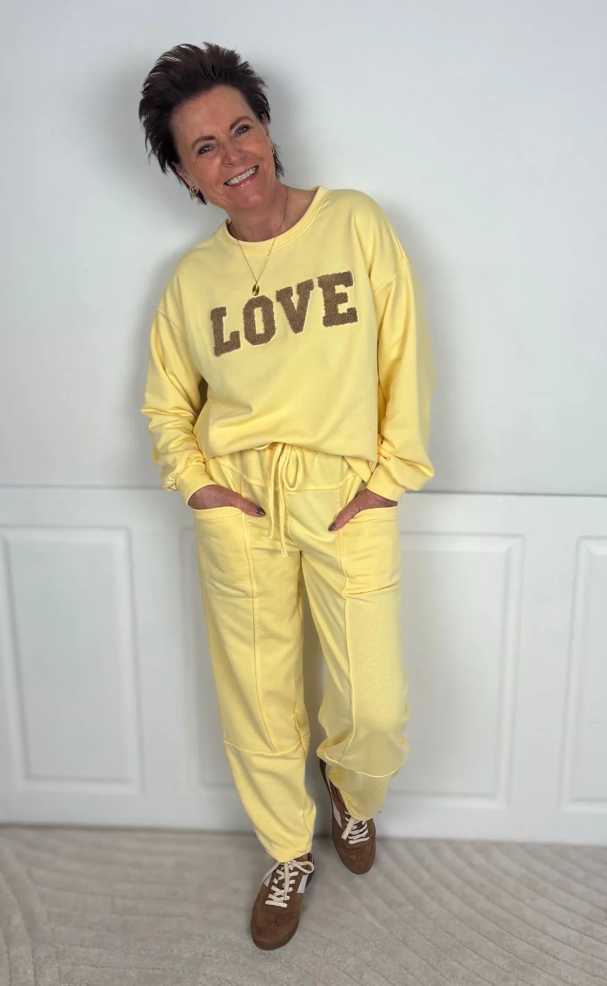Marta Du Chateau Sweatshirt - Jessa - Giallo/Fango - Image 3