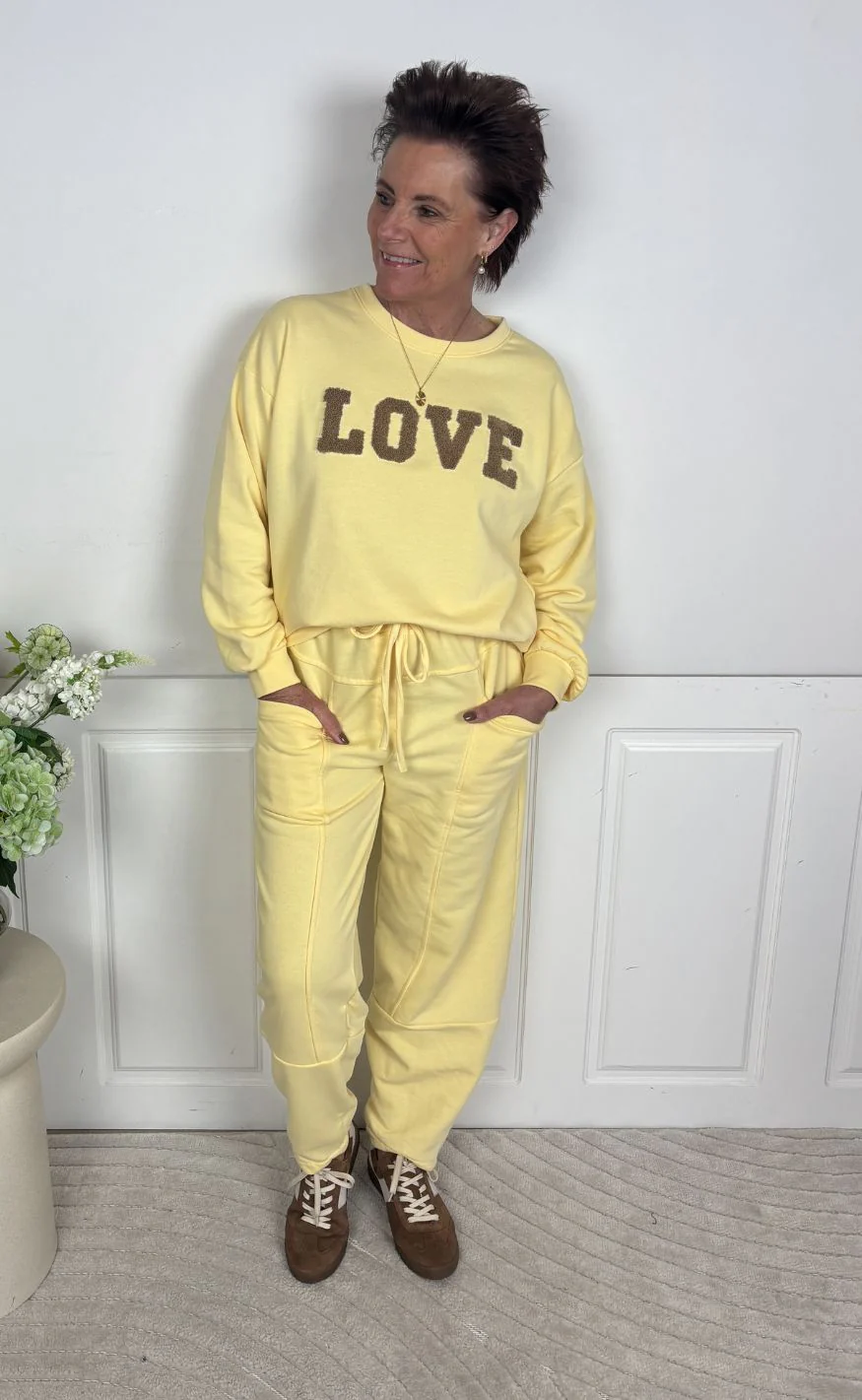 Marta Du Chateau Sweatshirt - Jessa - Giallo/Fango - Image 6