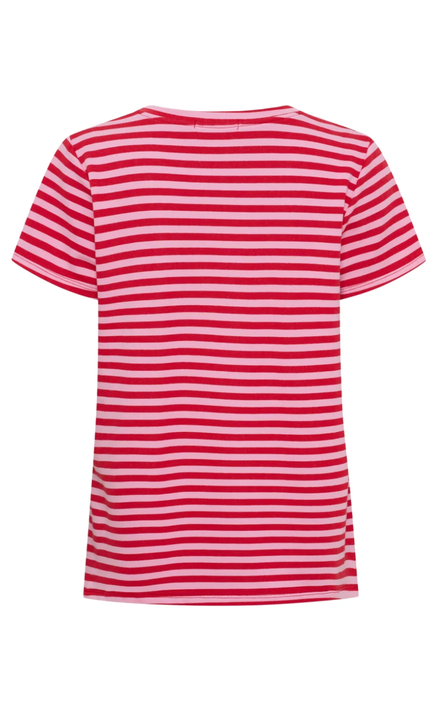 Marta Du Chateau T-shirt - Hertha - Pink/Red - Image 2