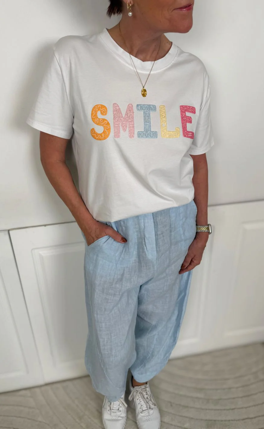 Marta Du Chateau T-shirt - Vespera - White - Image 3