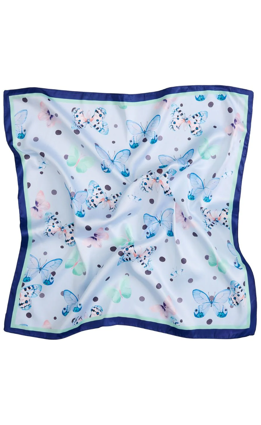 Marta Du Chateau Tørklæde - Finja - Blue3349 - Image 2