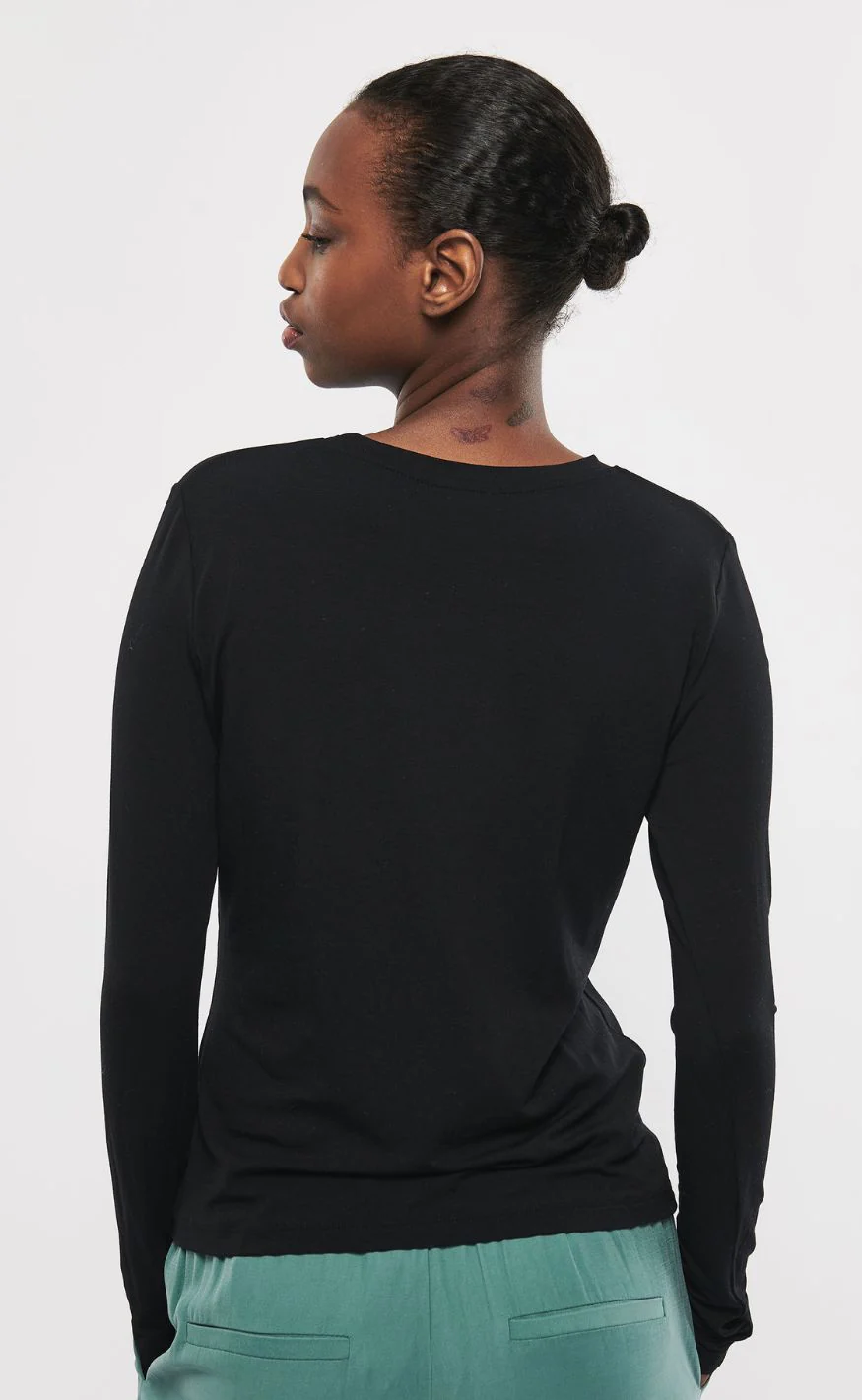 MbyM Bluse - Christina-M - Black - Image 3