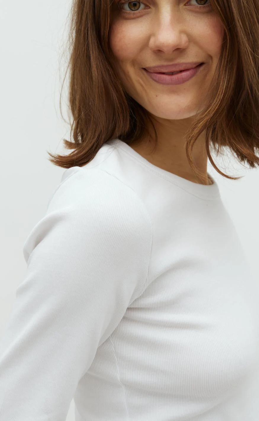MbyM Bluse - Otis LS-M - White - Image 3