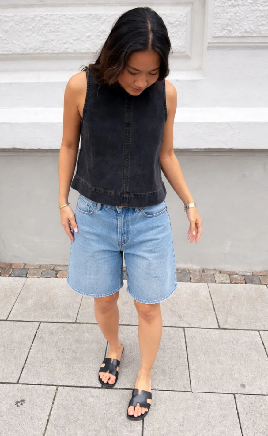 MbyM Shorts - Talina-M - Light Blue Brushing - Image 3