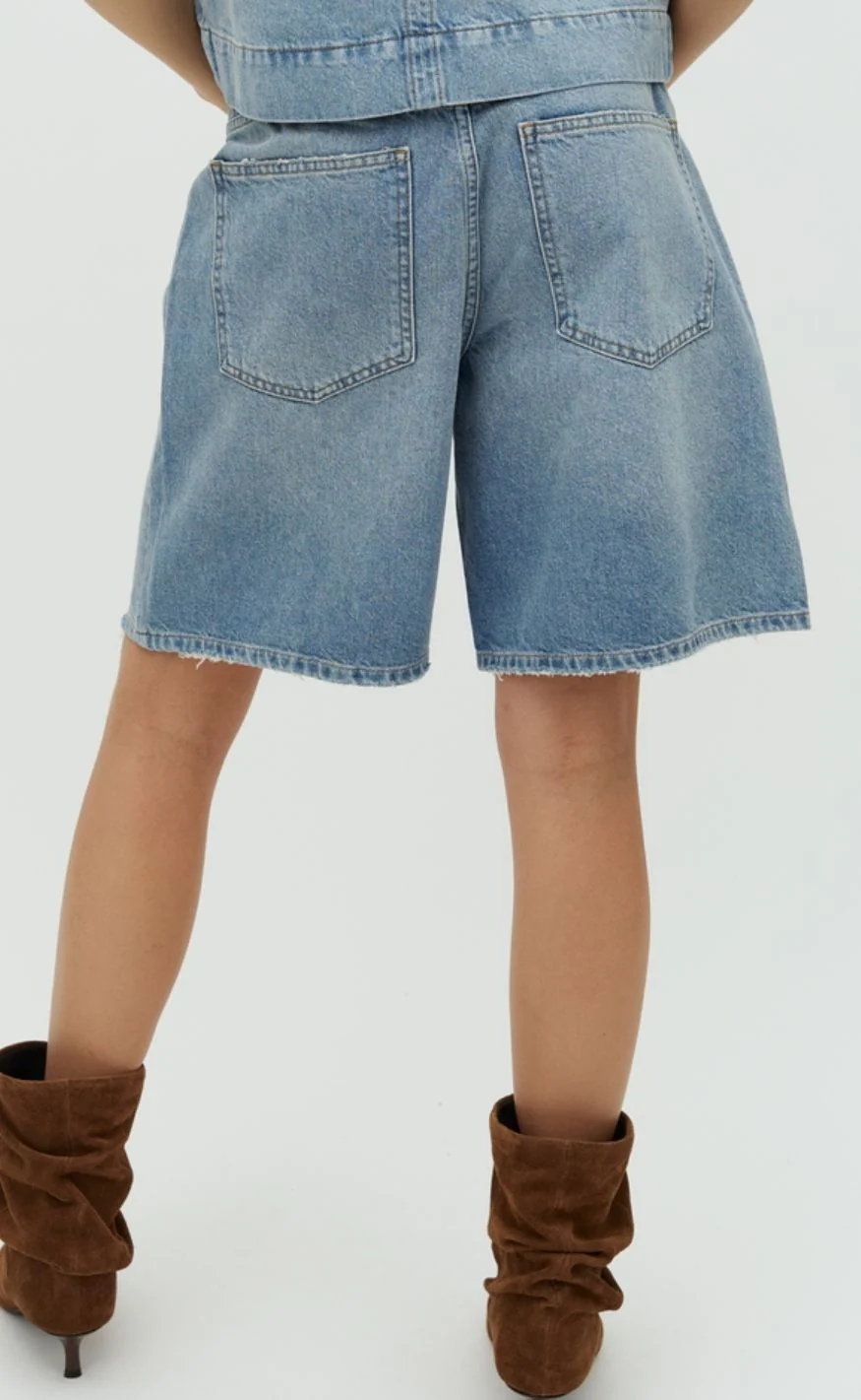 MbyM Shorts - Talina-M - Light Blue Brushing - Image 7