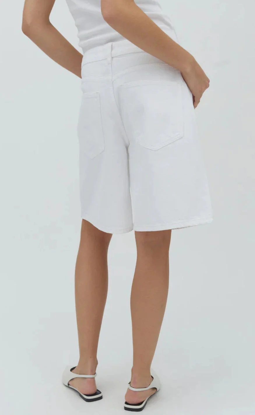 MbyM Shorts - Talina-M - White - Image 5