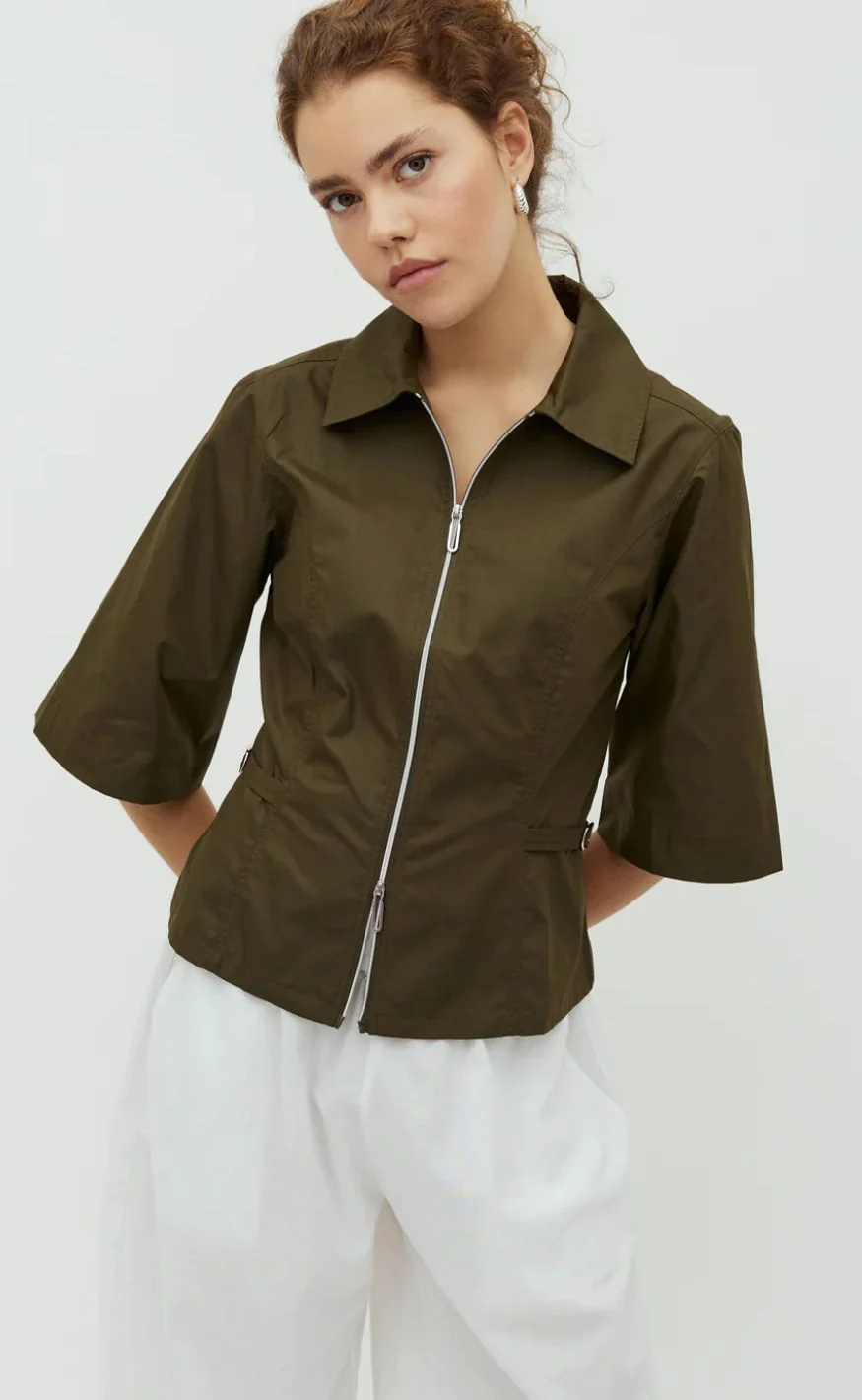 MbyM Skjorte - Anoul-M - Dark Olive - Image 2