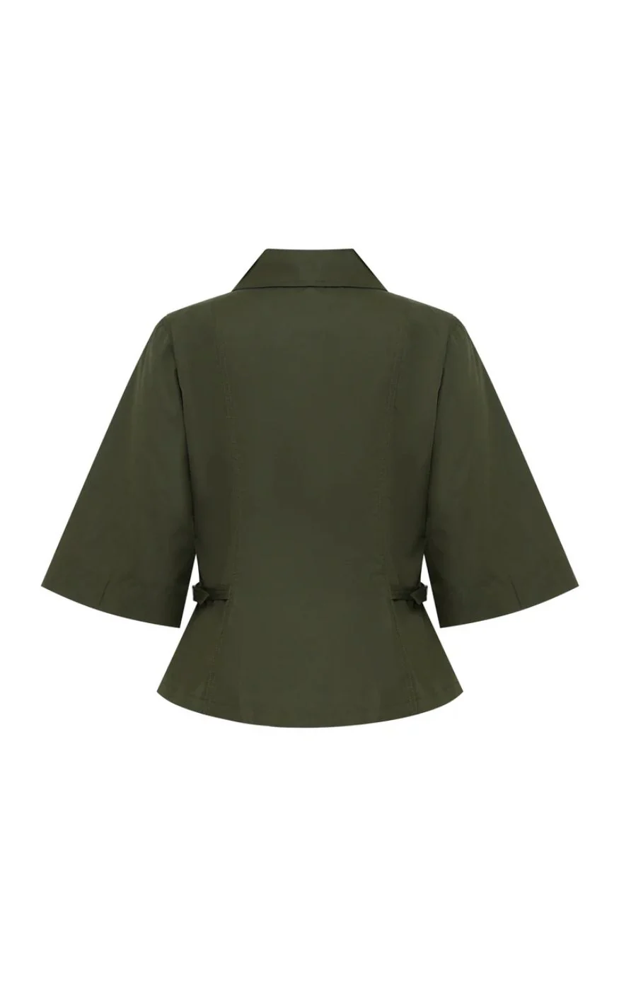 MbyM Skjorte - Anoul-M - Dark Olive - Image 4
