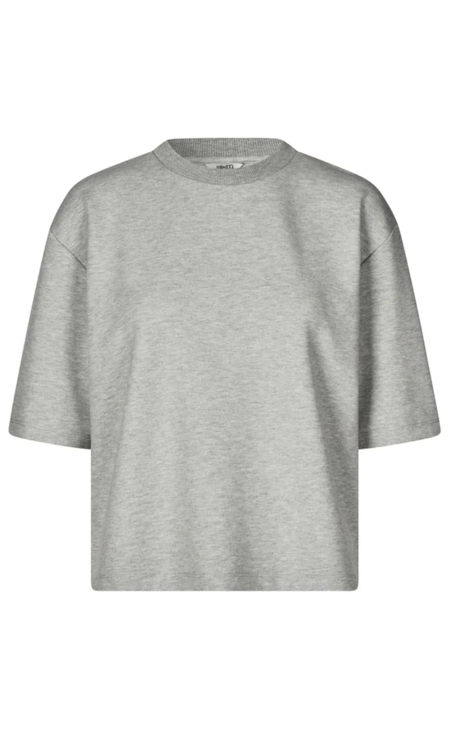 MbyM T-shirt - Emrys-M - Light Grey melange - Image 2