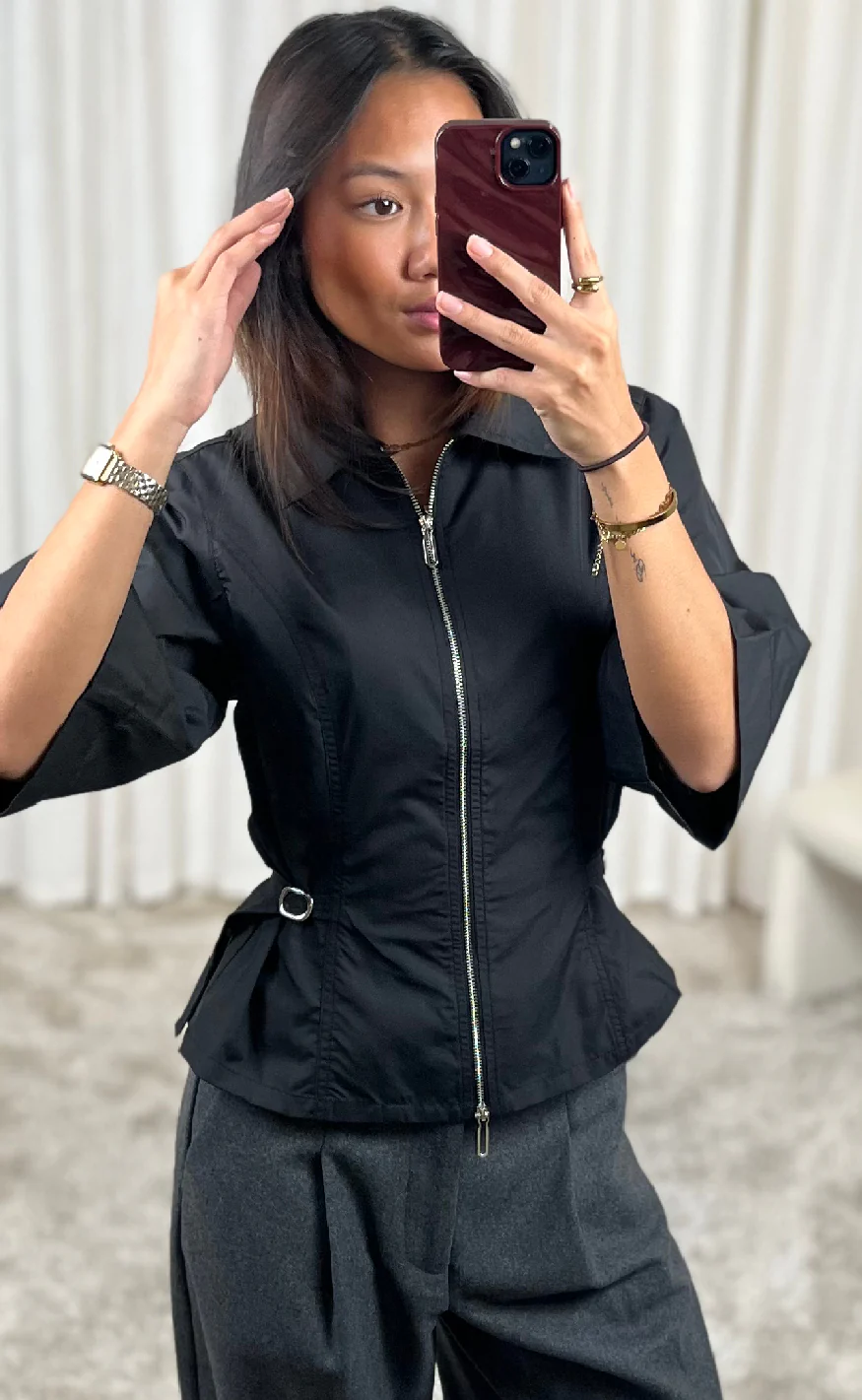 MbyM Top - Anoul-M - Black - Image 9