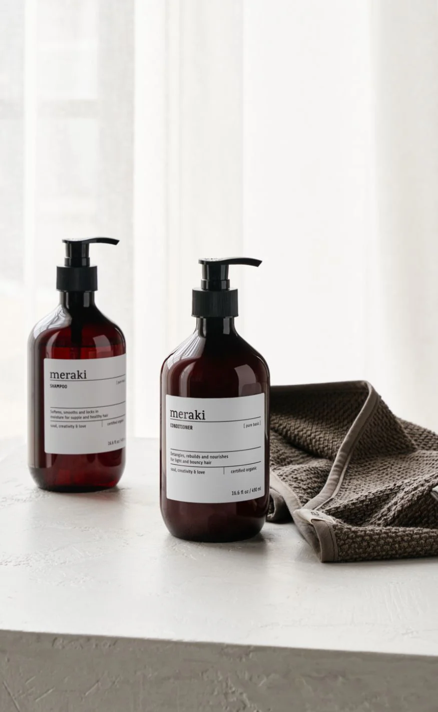 Meraki Balsam - Conditioner 490 ml - Pure Basic - Image 2