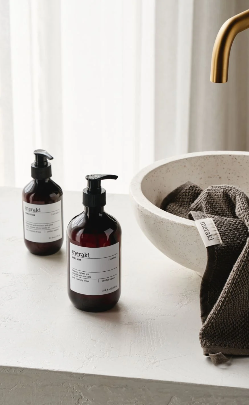 Meraki Håndsæbe - Hand Soap 490 ml - Pure Basic - Image 2
