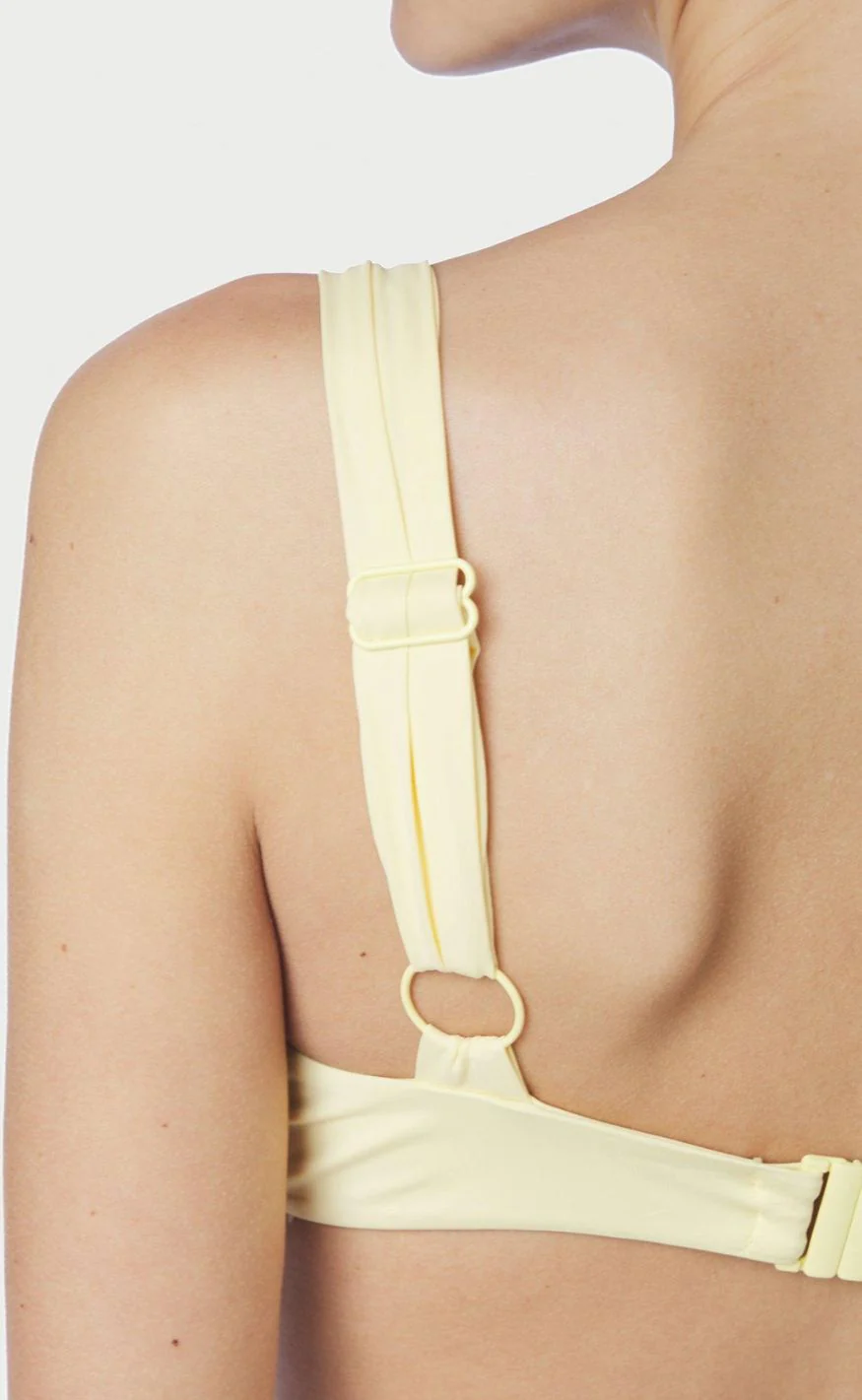 Neo Noir Bikini Overdel - Zadie Solid - Butter Yellow - Image 4