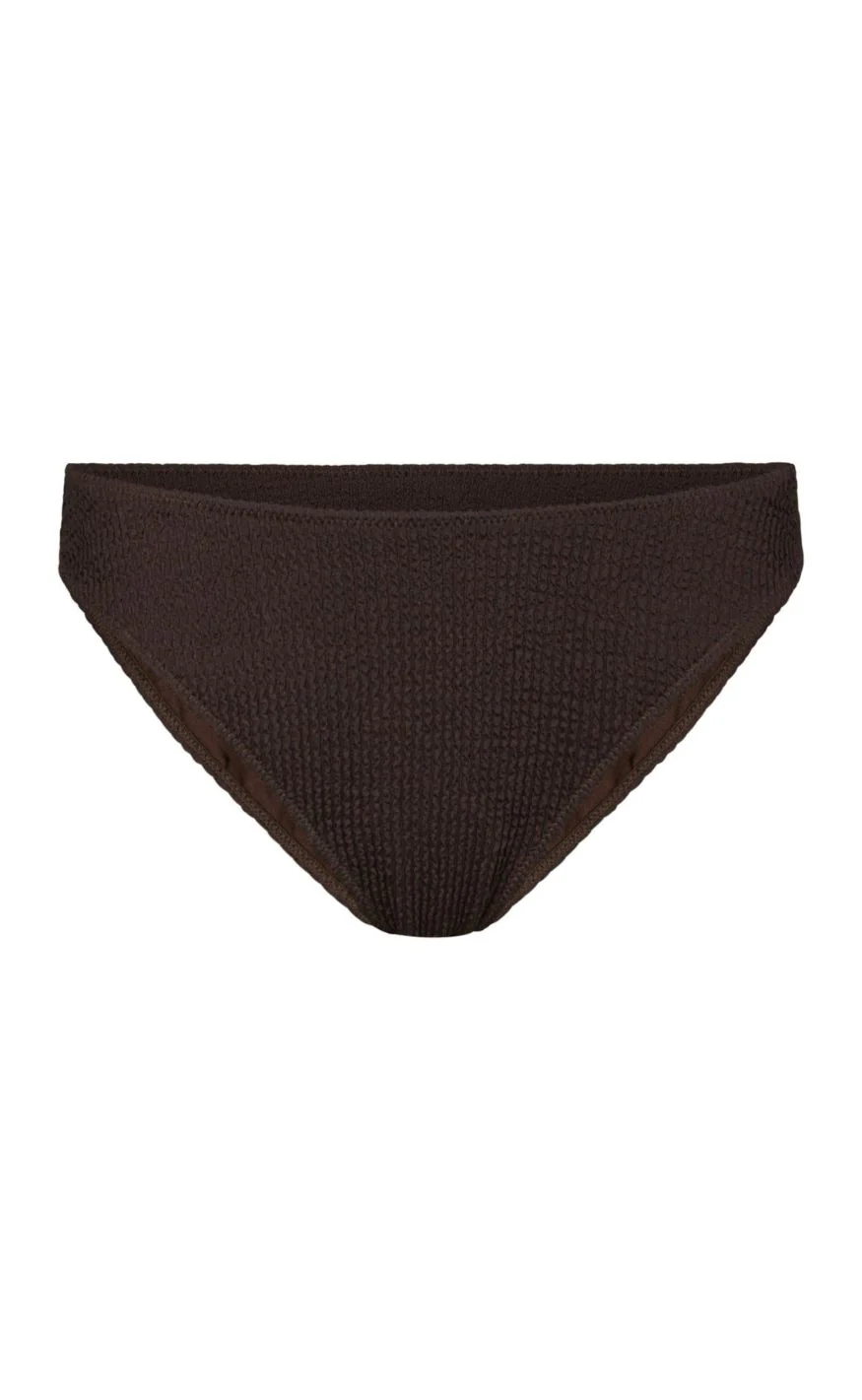 Neo Noir Bikini Underdel - Skin Sand Crepe - Dark Brown - Image 3