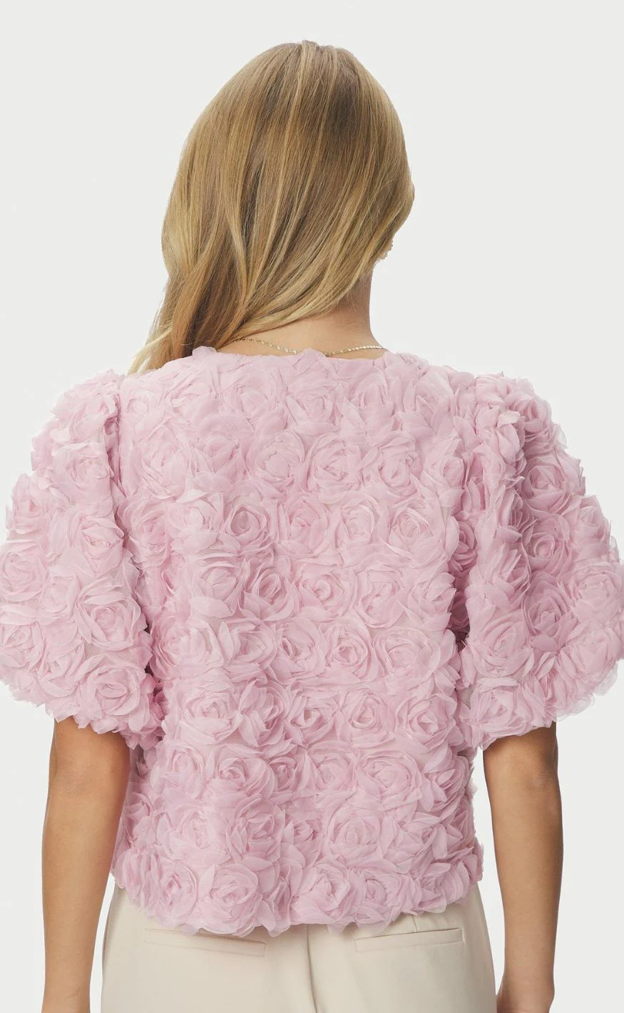 Neo Noir Bluse - Aisa Flower - Rose - Image 6