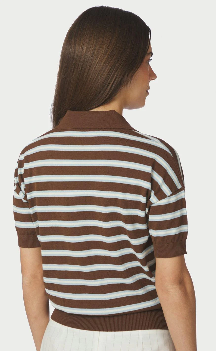 Neo Noir Bluse - Emira - Dark Brown - Image 4