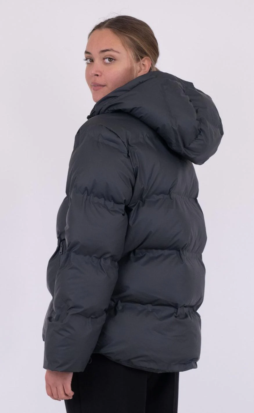 Neo Noir Jakke - Fox Puffer - Antracit - Image 3